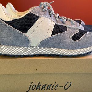 JOHNNIE O RANGE RUNNER SHOES for Office, Evening, Golf, SZ 10.5, Blue, LIKE NEW